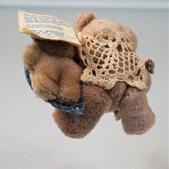 Old Bears Repeating Lil Sis Plush Bear Karen Mitchell Vintage LTD Ed 218/1000 - Picture 4 of 9